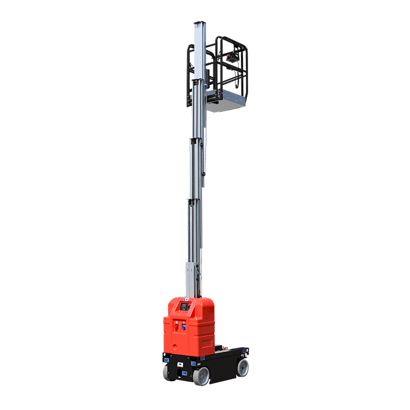 AMWP1100 Self-Propelled Single Mast Vertical Lifts 