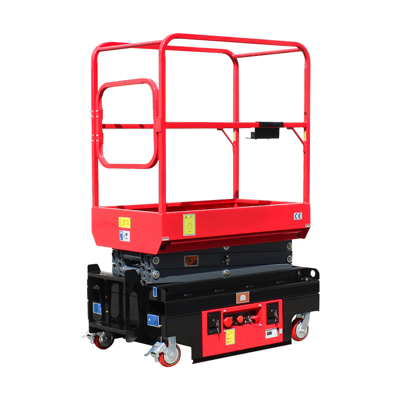 JCPTPA Push-Around Mini Scissor Lifts 