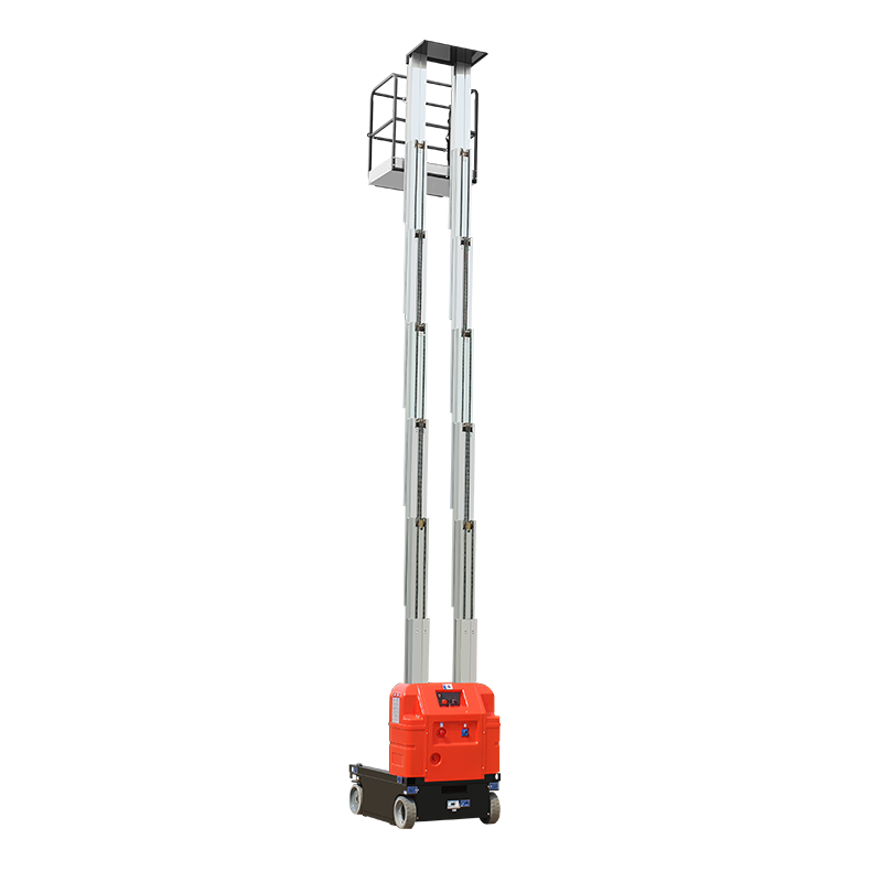 AMWP2100 Self-Propelled Double Masts Vertical Lifts 