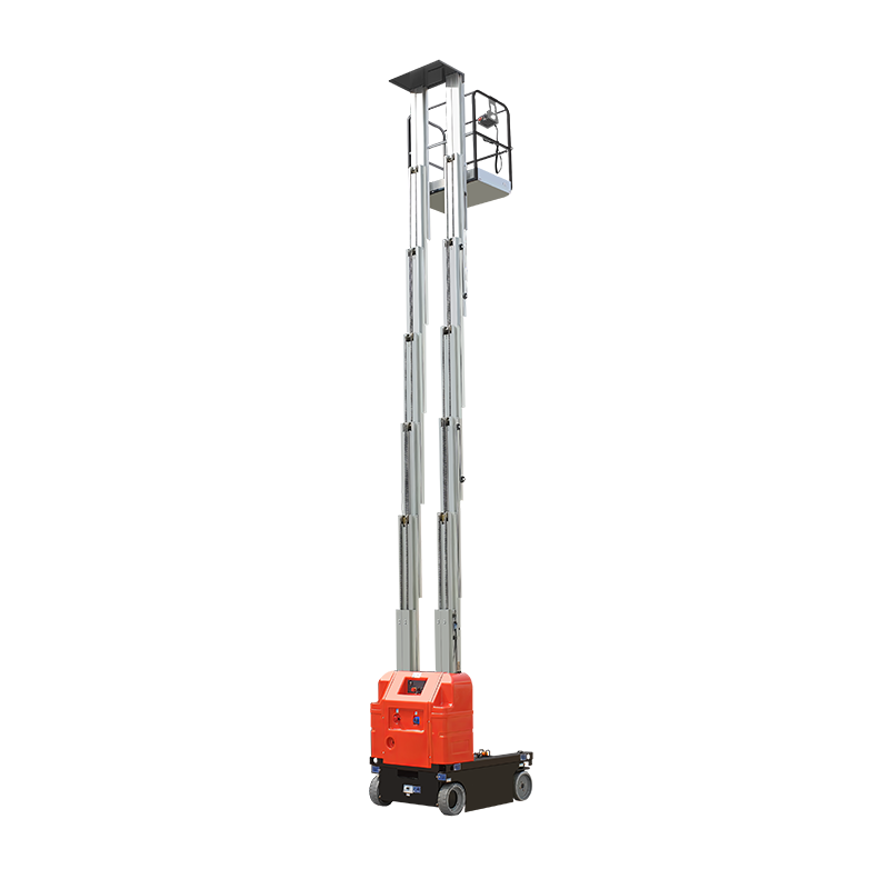 AMWP2100 Self-Propelled Double Masts Vertical Lifts 