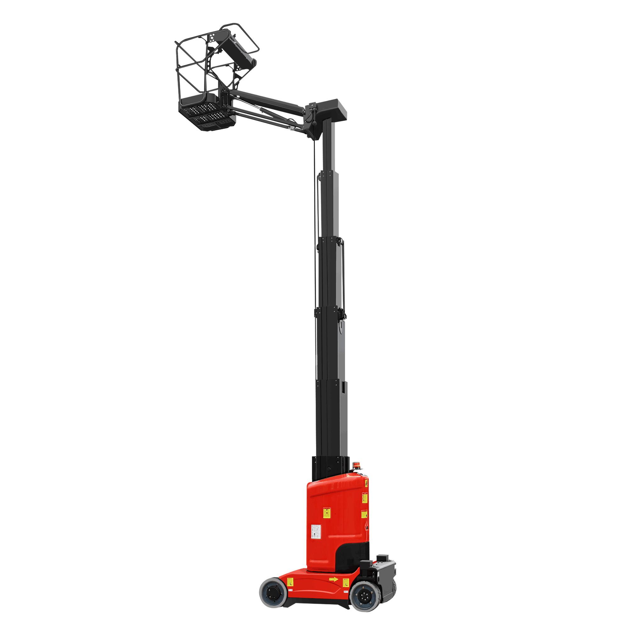 What are the advantages of the structural design of vertical mast lifts