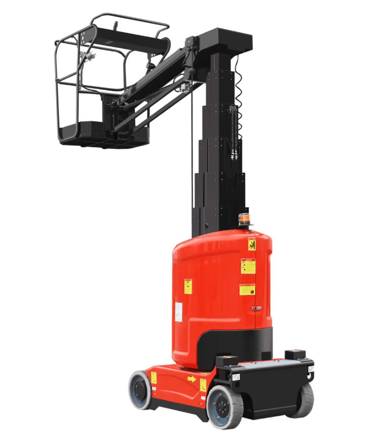 What are the advantages of vertical mast lifts structural design in practical applications