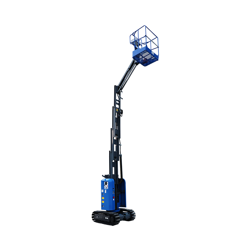 What factors affect the working efficiency of forklift style vertical lift